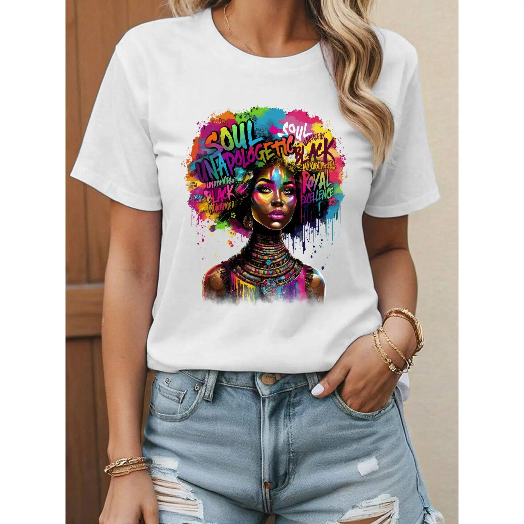 

Thought - Provoking T - Shirt: 'Soul Unapologetic' Connect with Others Through a Powerful Message of Self Affirmation