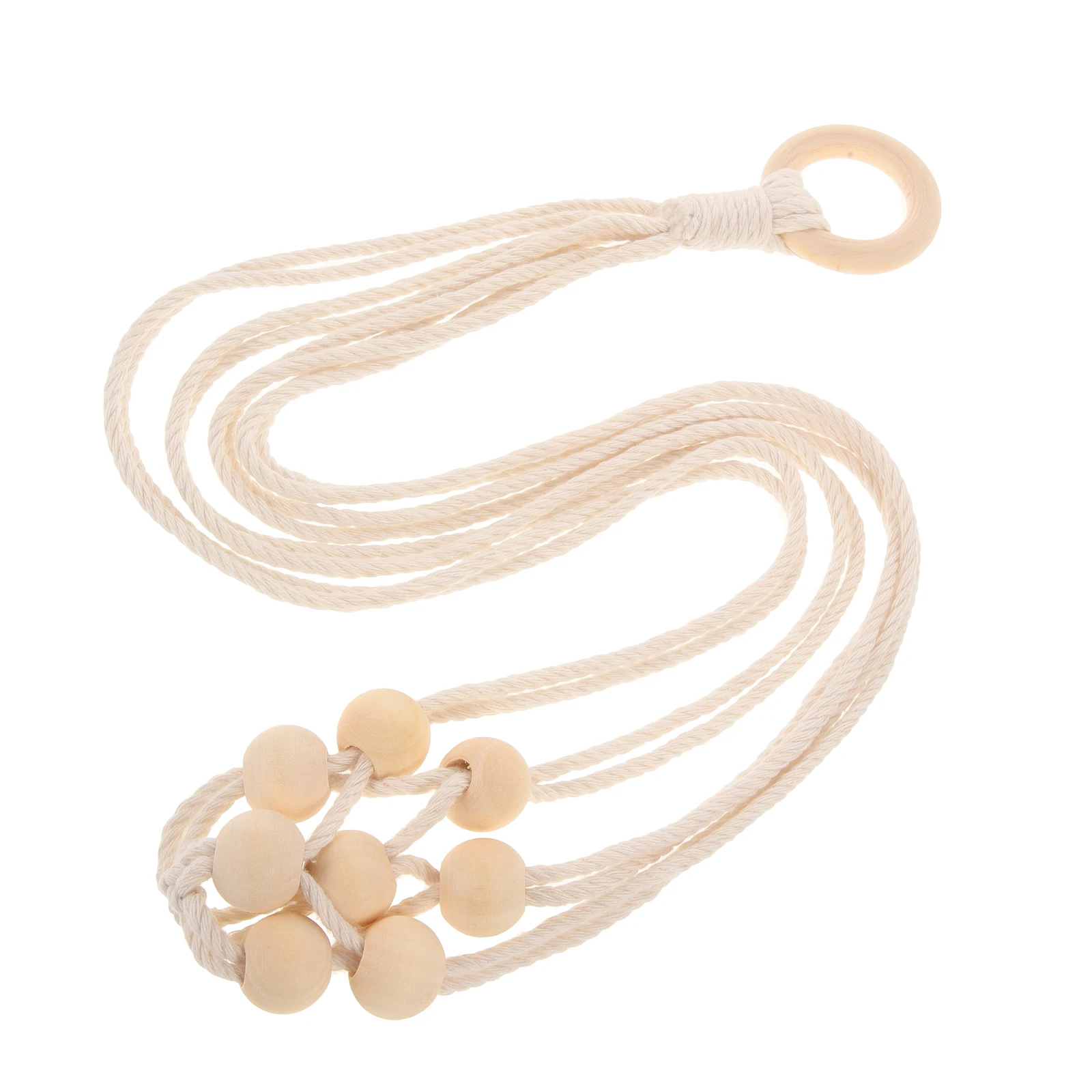 

Handmade Macrame Plant Hanger Rustic Woven Hanging Planter Holder for Indoor Outdoor Garden Living Room Home Decoration