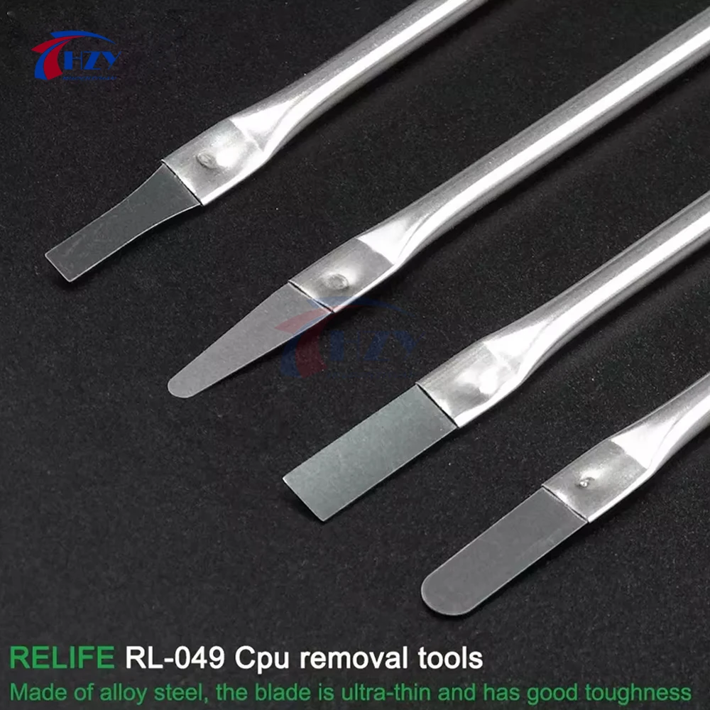 

RELIFE RL-049 Dedicated Disassembly Knife For Phone Motherboard Chip CPU Cutter Ultra-Thin Wear-Resistant Removal Repair Tools