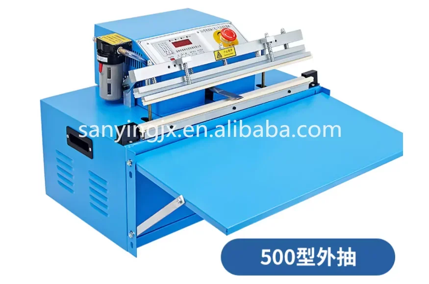 Industrial Vertical Vacuum Sealer, Big Bag External Food Vacuum Sealing Packing Machine With Gas Flushing