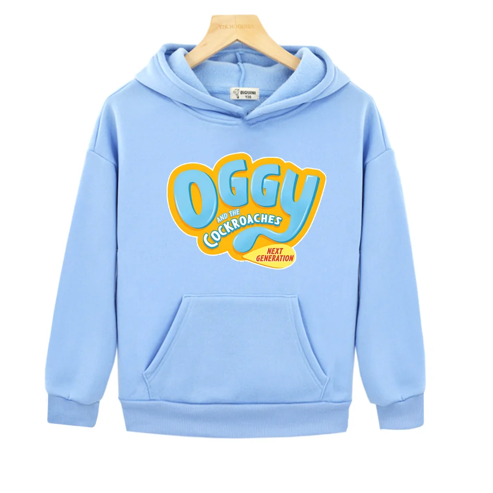 

Oggy and The Cockroaches LOGO Hoody Graphic Printing Sweatshirt Fashion Pullovers Sudaderas Capucha AutumnWinter Comfortable Top
