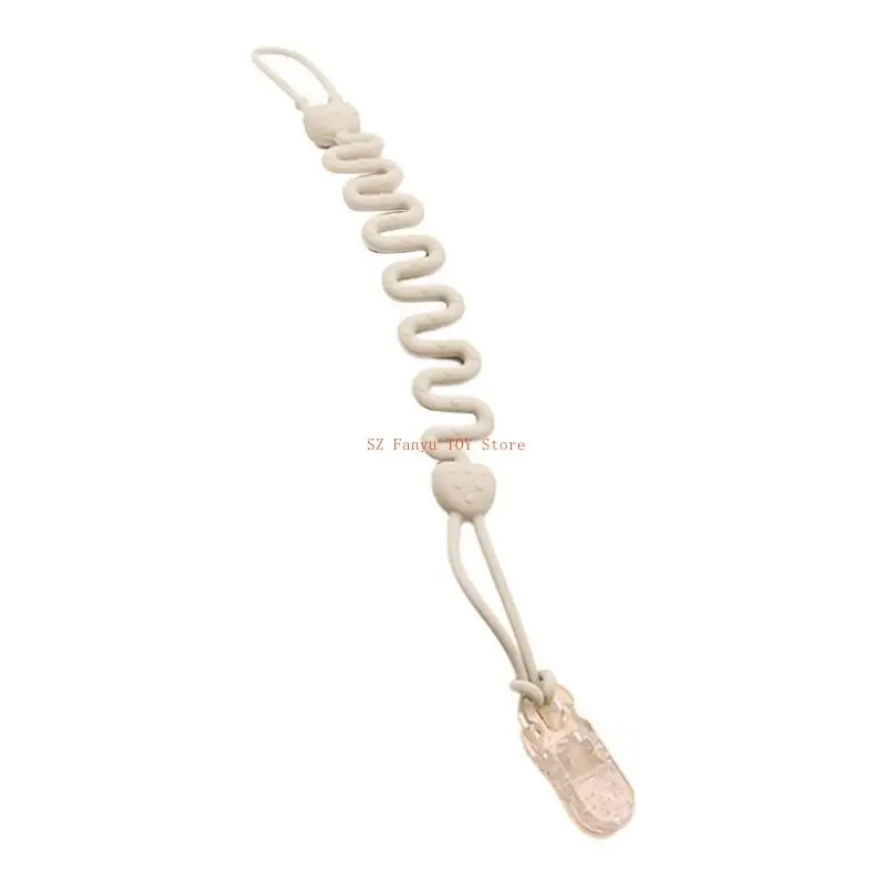 96GC قابل للتعديل مكافحة قطرة حزام حامل لعبة الطفل عضاضة كليب حامل لهاية سيليكون #6