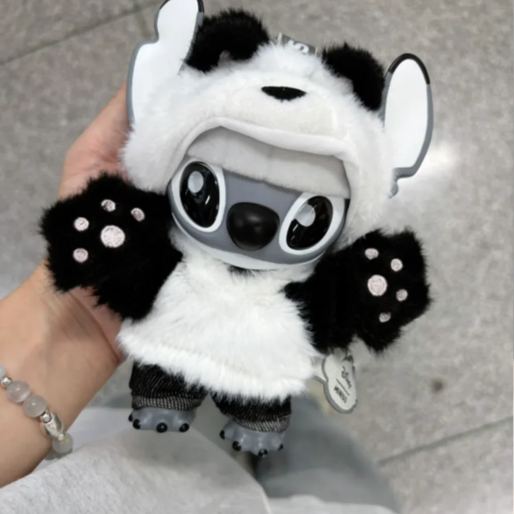 Hot Stitch Genz Street Series Panda Limited Plush Doll Pendant Anime Peripheral Keychain Toy Decor Cute Birthday Halloween Gift