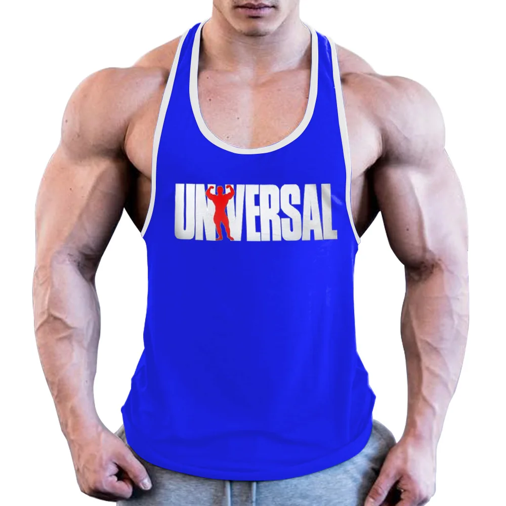 Muscleguys gym tank tops Plus Size Sleeveless Shirt Summer Mens Comfortable Vest bodybuilding Fitness Training 100% Cotton New