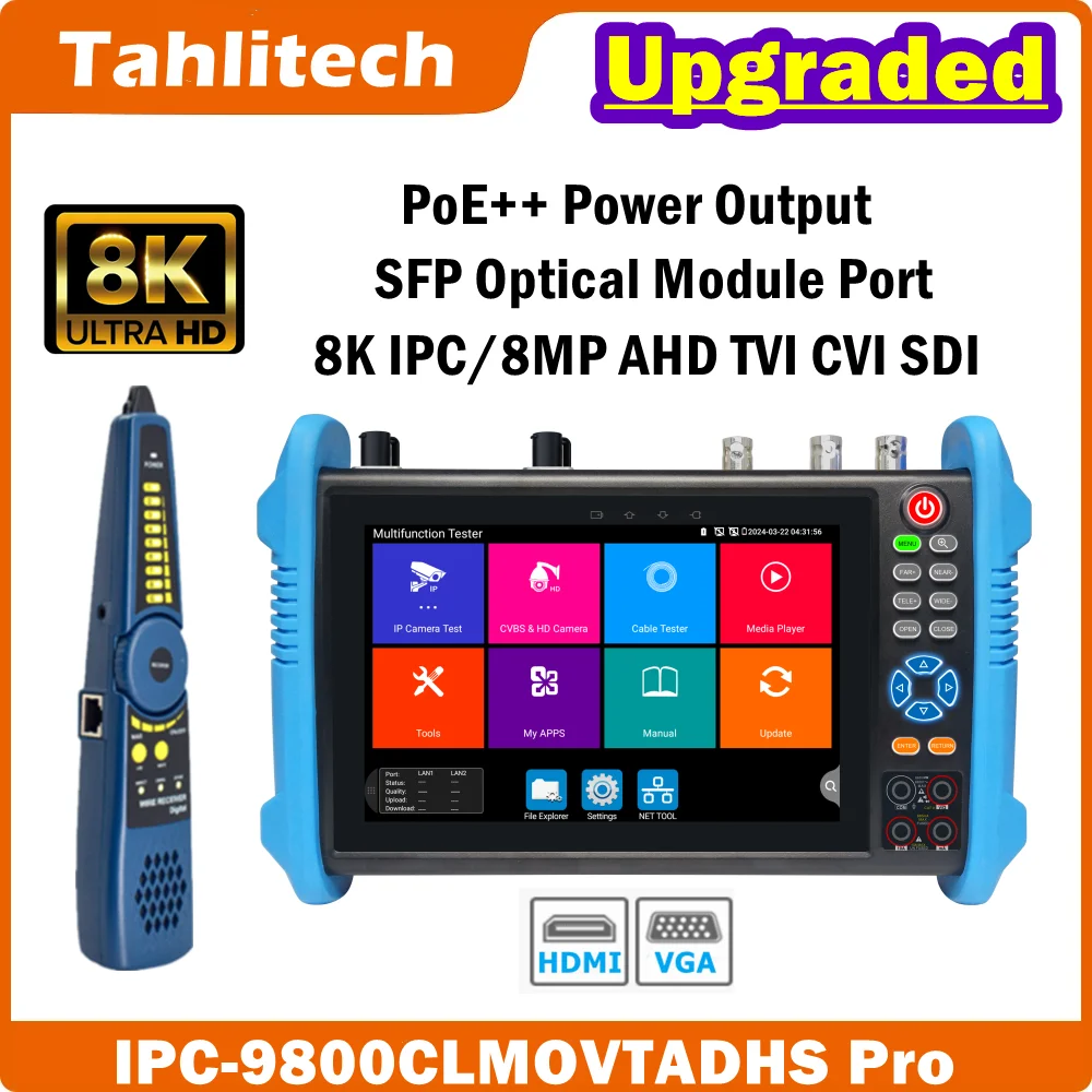 8K Cctv Ipc Tester …