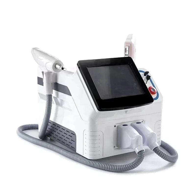 Multifunctional 2 in 1 Professional Beauty Equipment IPL OPT Hair Remov ND Yag Laser Tattoo Remov Pico second Machine 2025