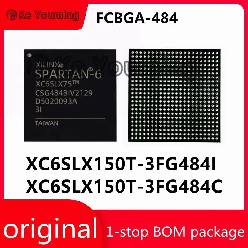 

Интегральная схема, FPGA — программируемая вентильная матрица, XC6SLX150T-3FG484I, XC6SLX150T-3FG484C, FCBGA-484