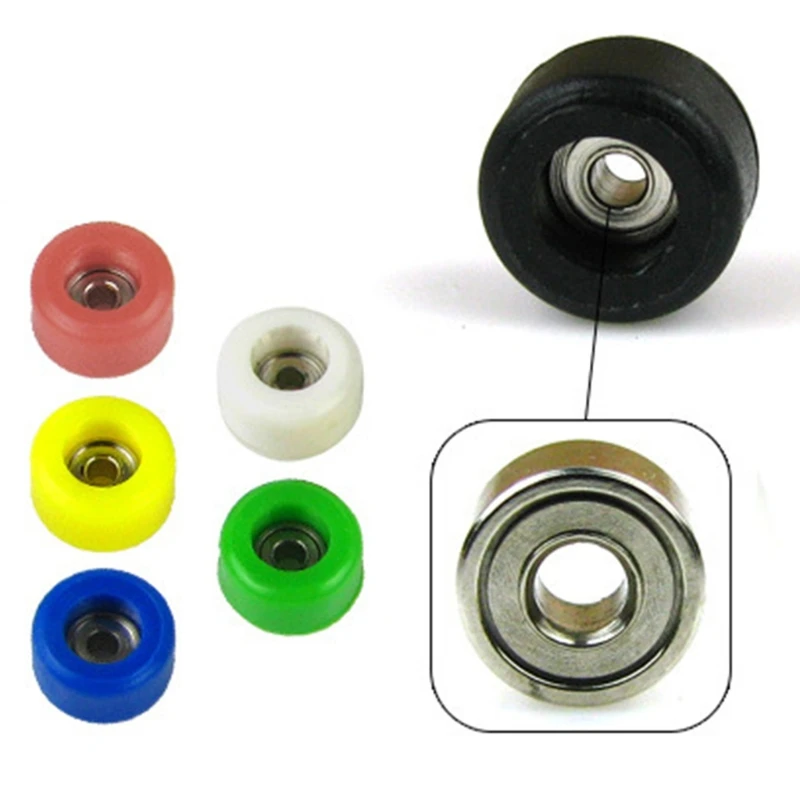4Pieces Wheels for Finger Skateboard Gadgets Easy Change & Durable