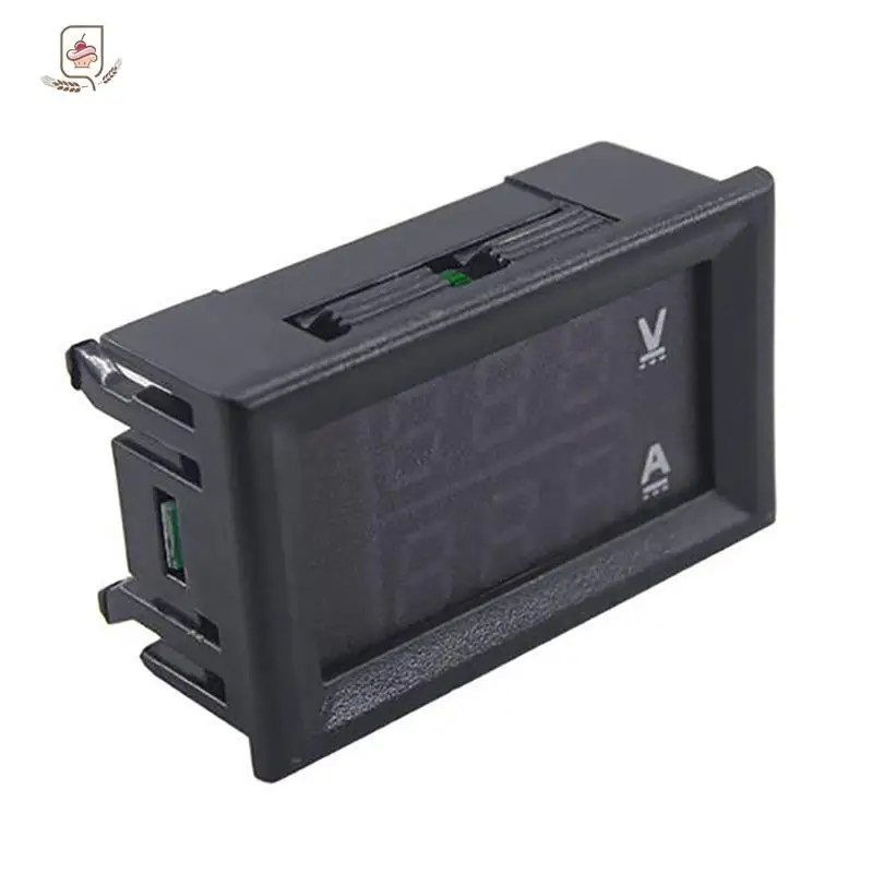 DC 0-100V 10A voltmetro digitale amperometro doppio Display rilevatore di tensione misuratore di corrente pannello Amp Volt Gauge 0.28 \\ \