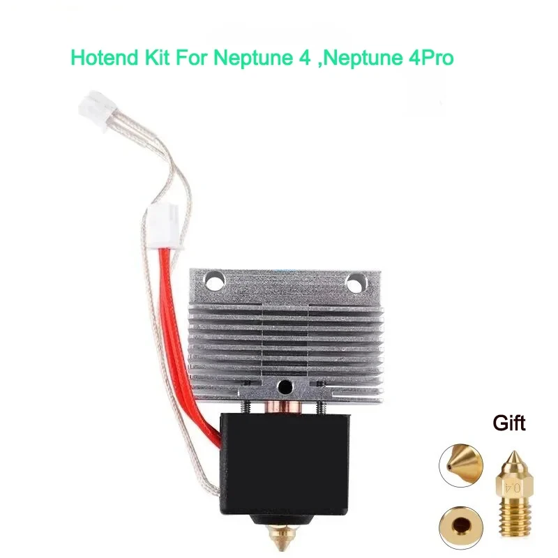 

Assembled Hotend Belt Cover Nozzle Kit For Neptune 4,4 Pro J-head Print Extrusion Head Heat Sink Fit NP4 ,N4P Original