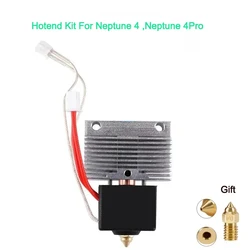 Assembled Hotend Belt Cover Nozzle  Kit For Elegoo Neptune 4,4 Pro J-head Print Extrusion Head Heat Sink Fit NP4 ,N4P Original