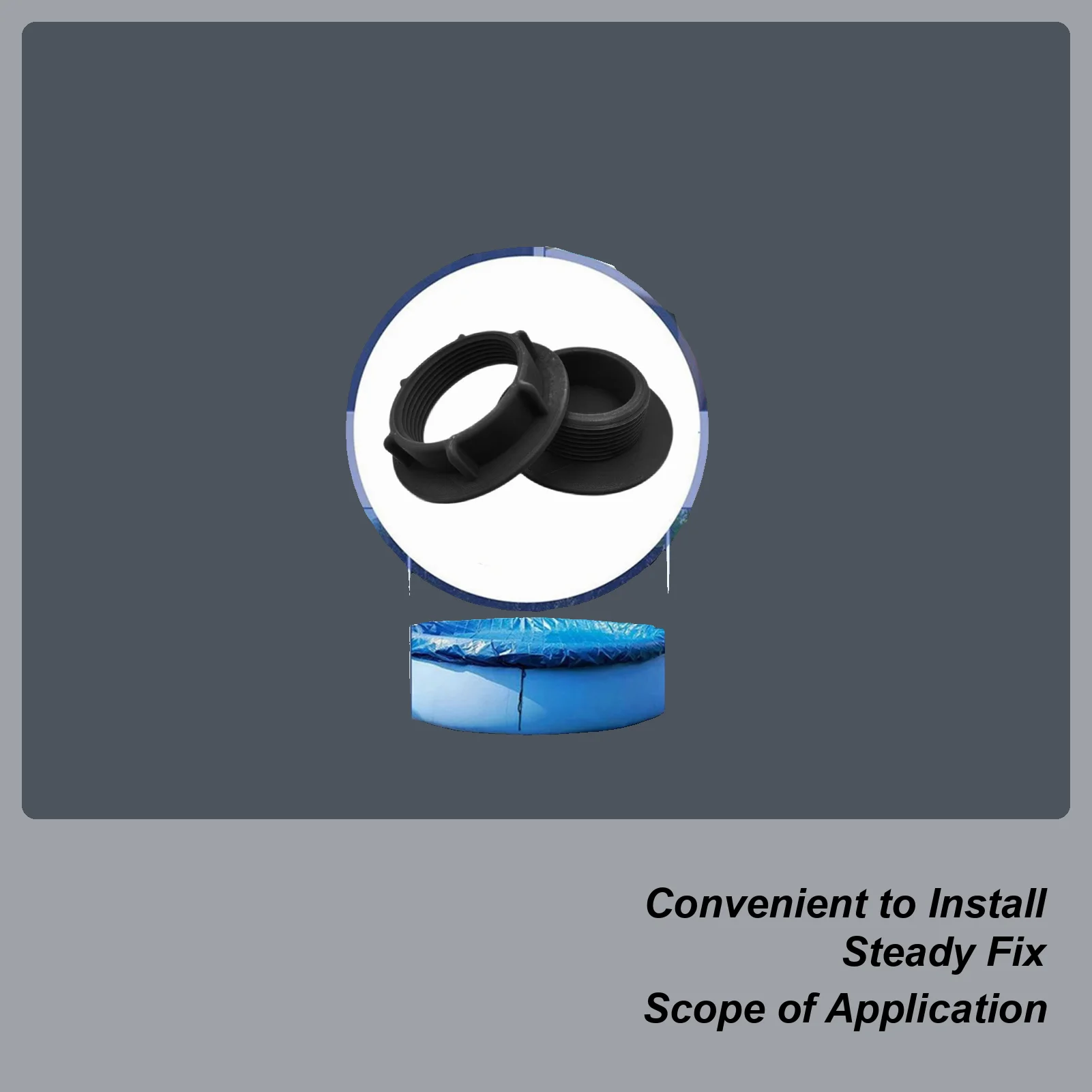 

Адаптер-коннектор для слива воды из бассейна, зимняя заглушка от замерзания, заглушка для шланга бассейна для сада, двора, газона, школы, спортзала, жилых помещений