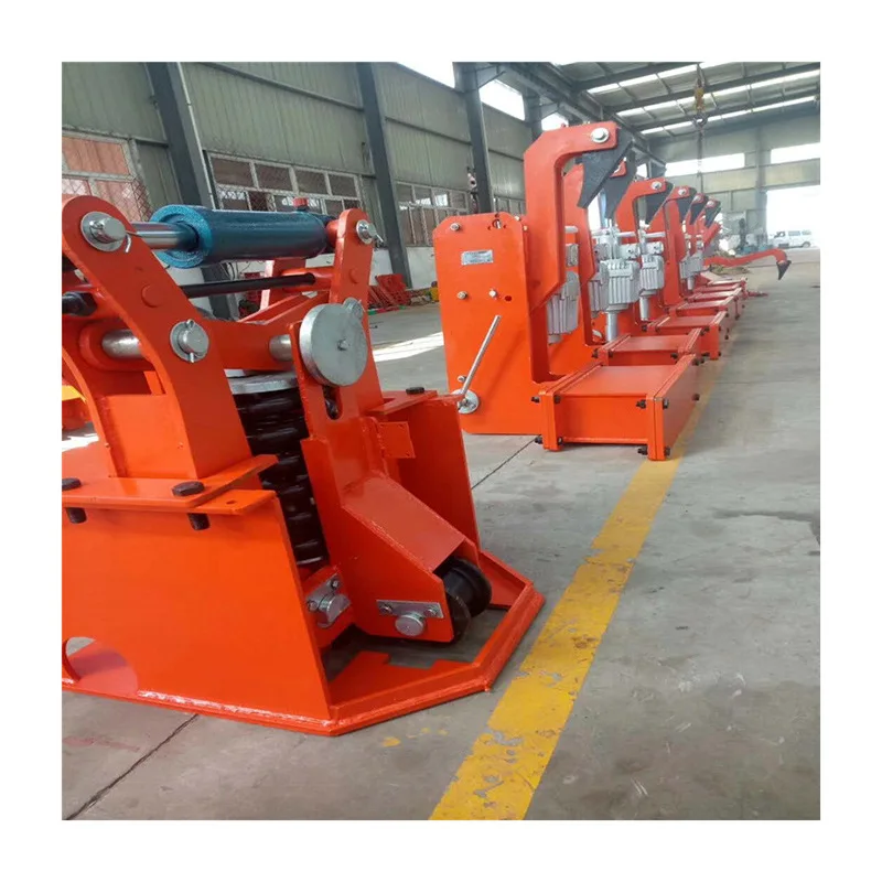 

Windproof braking device Crane rail clamp