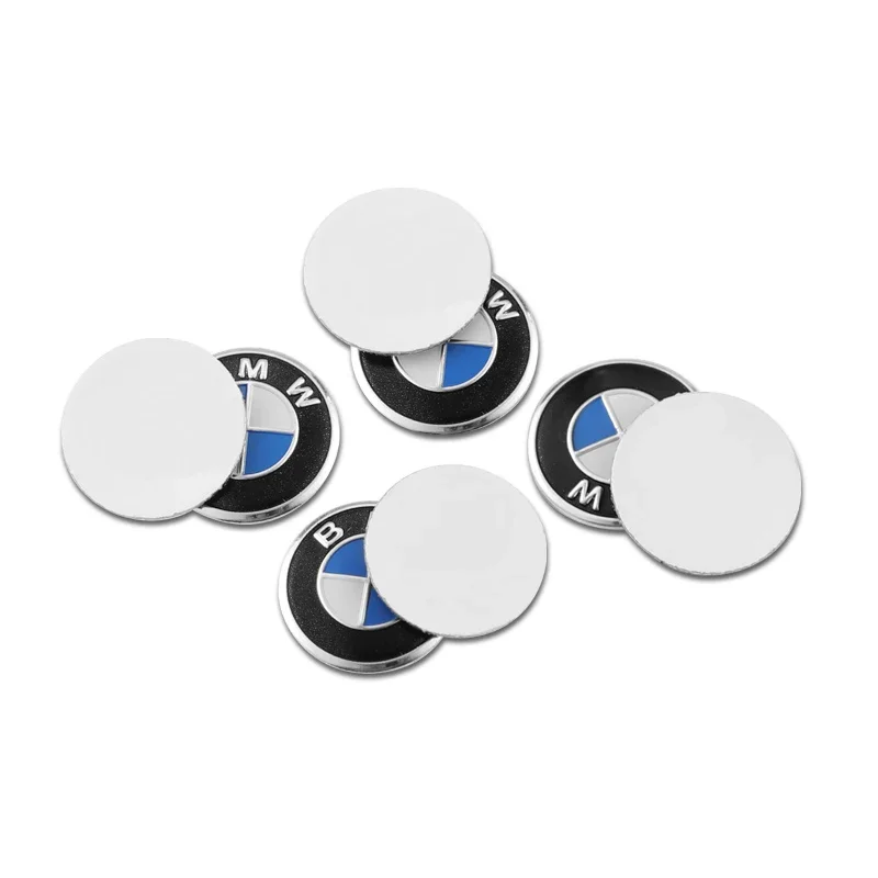 Car Remote Key Sticker Aluminum Emblem Decoration Decal For BMW Performance E46 E90 F10 F30 X3 F20 E60 E70 E39 E36 E87 X7 E9 image 2