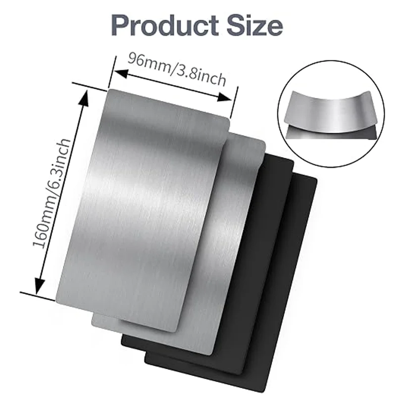 Magnetic SLA Resin  Plate 160x96mm Elegoo Mars 5/Mars 5 Ultra /Mars 4/Mars 4 Ultra Flexible Steel Sheet + Hot Bed Sticker
