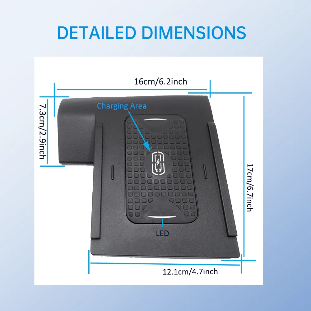 Fast charger charging pad plat - Wireless Phone Charger Pad ulasan dan harga