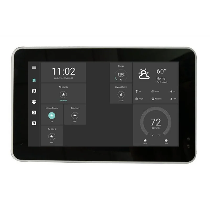 5 Inches Inwall Mounted Android Tablet With POE