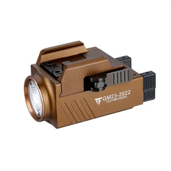 Trustfire GM23 torcia tattica a Led 800LM montata su guida USB ricaricabile a sgancio rapido luce arma per Taurus Glock 17 19 TX2