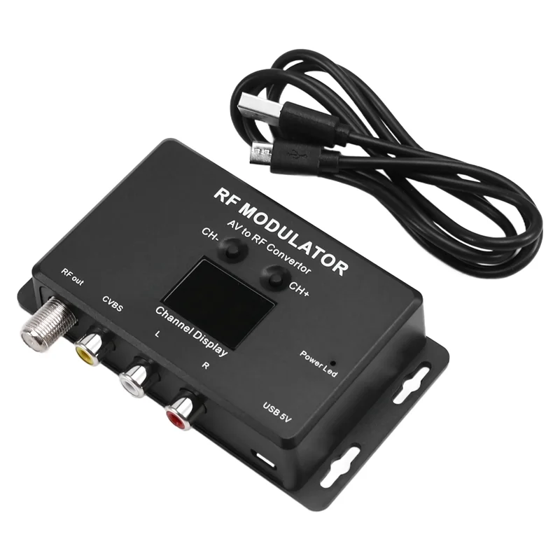 SQPP-M60 RF المغير AV إلى RF محول UHF المغير RF محول الإشارة