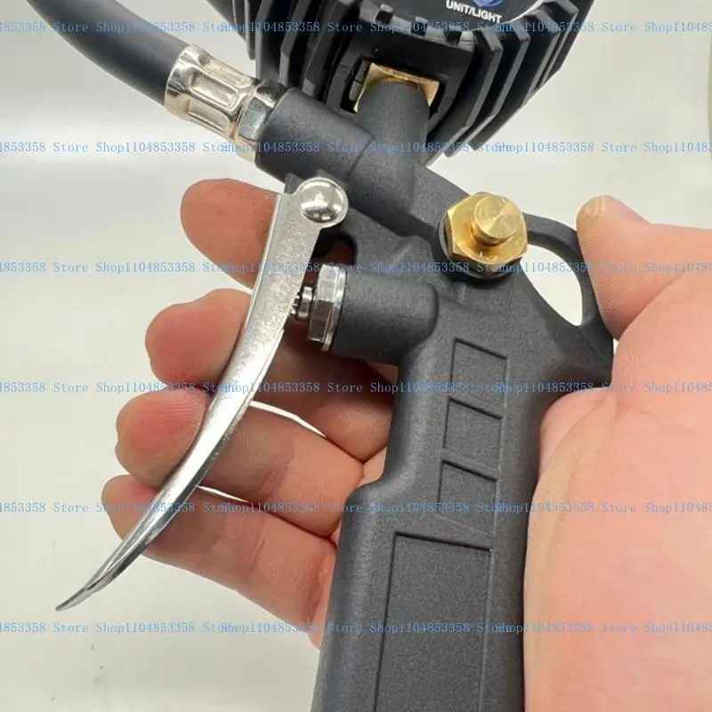 

652F Digital Tire Pressure Gauge and Inflator for Car Truck SUV with Rubber Hose 250PSI Air Chuck and Compressor Accessories