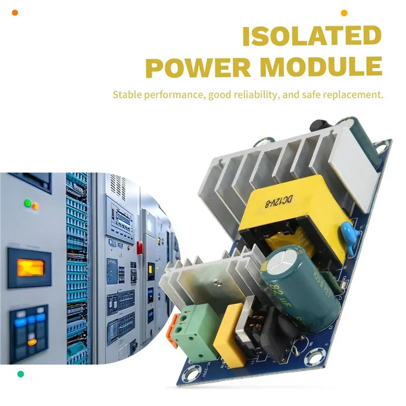A98E-12V 8A Switching Power Supply Board Module 100W High Power Power Supply Bare Board AC85-265V To DC 12V Board Module Easy In