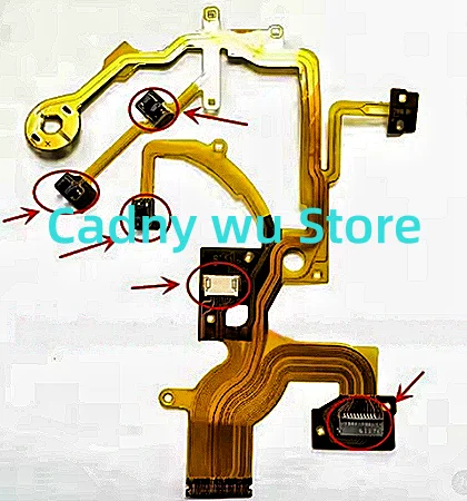 

Новый основной гибкий кабель объектива для Canon POWERSHOT SX70, запасная часть для цифровой камеры (с гнездом)