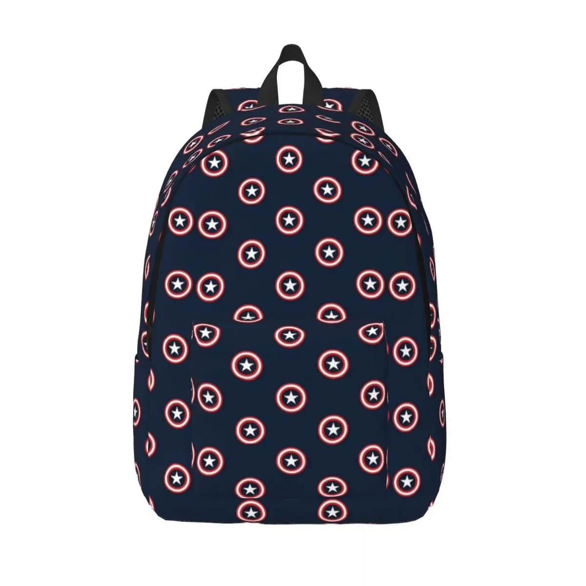 Mochila con logotipo de Capitán América, mochilas Kawaii para chica, mochilas ligeras de senderismo para escuela secundaria, mochila colorida