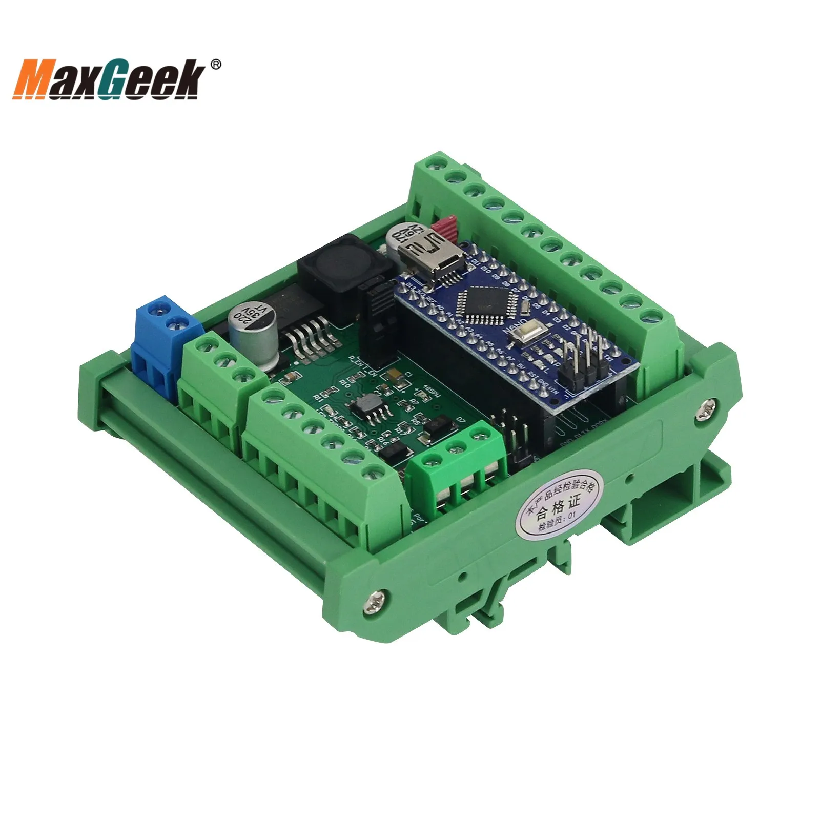 Maxgeek MCU Controller Board Development Board Kit RS485 Modbus for Arduino Nano ATMEGA328P