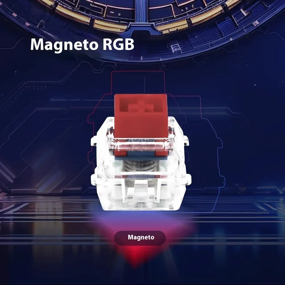 IYX Polar75 التبديل المغناطيسي لوحة المفاتيح الميكانيكية لوحة المفاتيح السلكية 8000 هرتز 0.001mmRT لوحة مفاتيح الألعاب ملحقات الكمبيوتر FPS ألعاب الهدايا 1