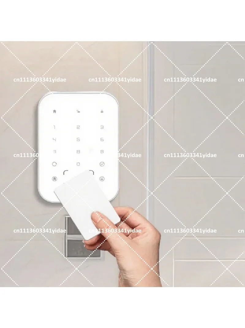 16-Key RFID Wireless Security Alarm Keypad, Equipped with Emergency SOS Panic Button