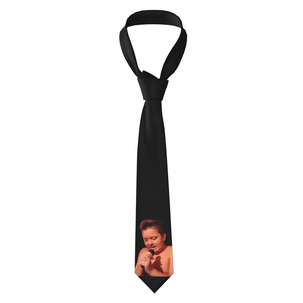 Gibby Retro Singing -Icarly Meme Sings- Essential Gift Necktie For Men Polyester Slim Neck Ties Wedding Business Tie Gravatas