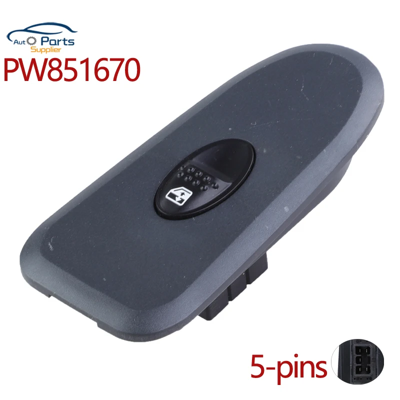 New PW851670 Car Power Window Master Switch Button for Daihatsu WAJA 2000-2006