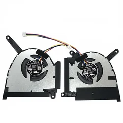 CPU GPU Cooling Fan for ASUS TUF Dash 15 (2022) FX517 FX517ZM FX517ZR FX517ZC RTX3060 RTX3070 12V 13NR0990T01021 13NR0990T02021