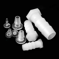 3~50PCS 1.6-14mm Hose Barb plug Micro Aquarium Air Pump Adapter Plastic End Cap Irrigation Supply System Water Stop Connectors