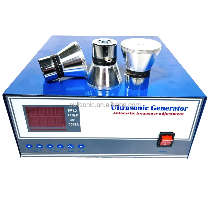 2000W 28khz-40khz Frequency Adjustable Ultrasonic Generator For Ultrasonic Cleaning Machine Piezo Transducer