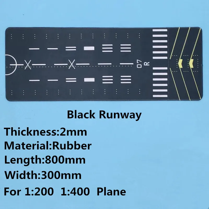 Almohadilla de pasarela de aeropuerto 1:400 para Boeing B777/Airbus A380, posiciones de estacionamiento de aviones de aviación en el delantal, escena de aeropuerto