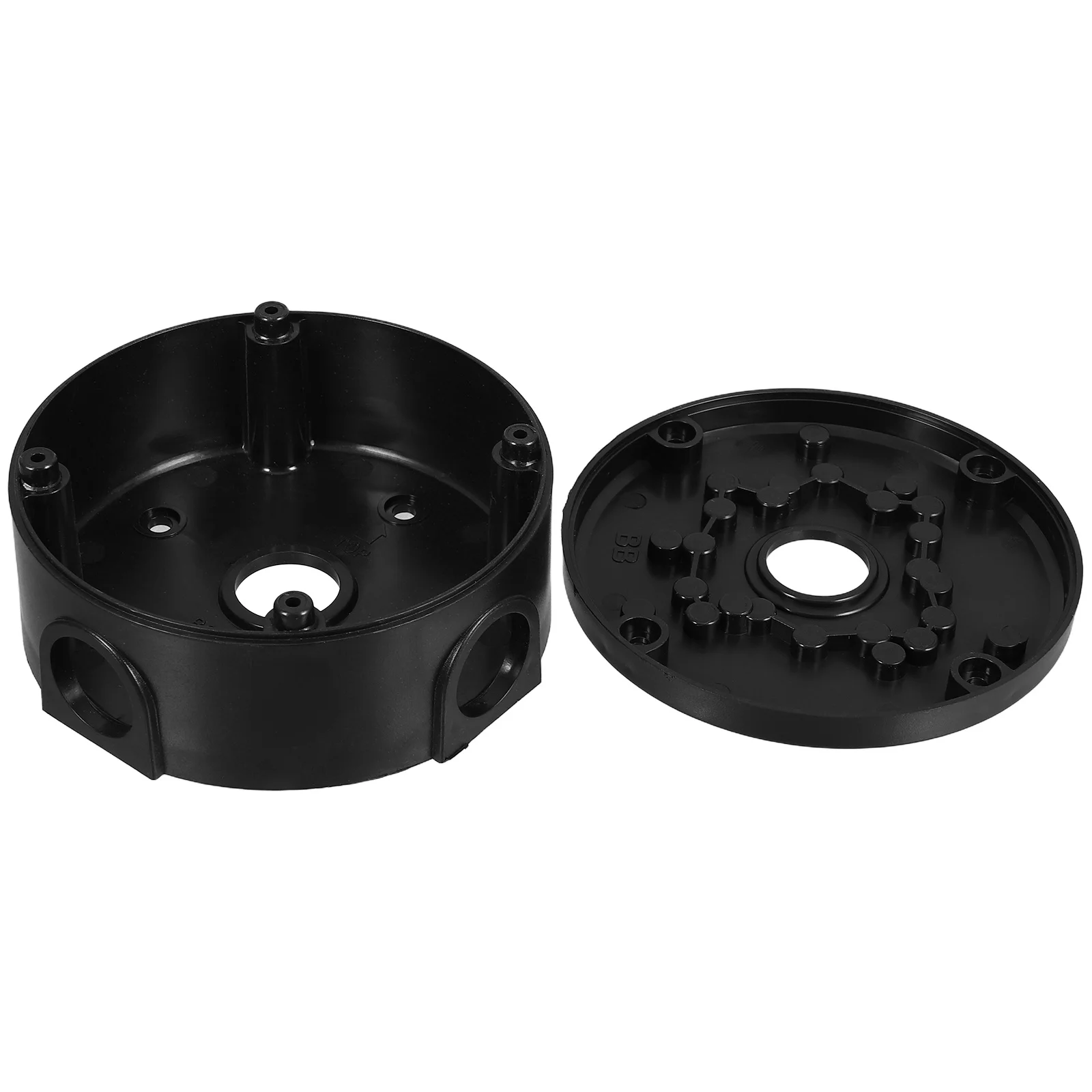 

Power Cable Concealment Universal Junction Box For Camera Security Mounting Waterproof Round Dome Hide Cable Electrical Box