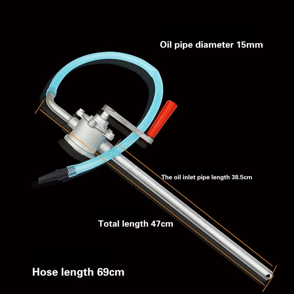 

Hand-Operated Aluminum Alloy Oil Pump Barrel Pump Hand Crank Oil Pump