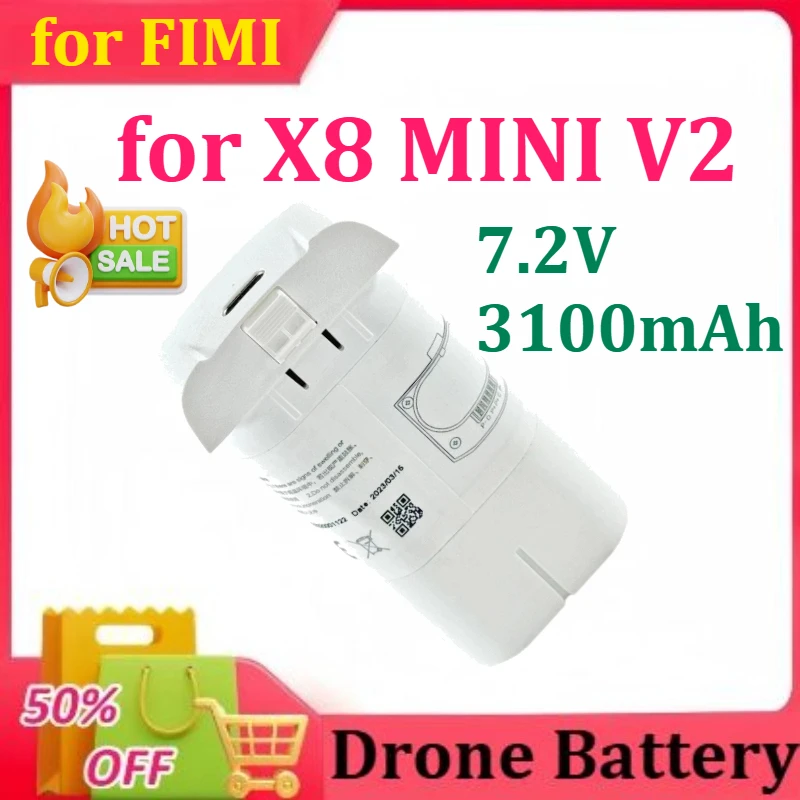 

New 7.2V 3100mAh Battery for FIMI X8 MINI V2 Intelligent Flight Battery Rechargeable Lipo-Battery