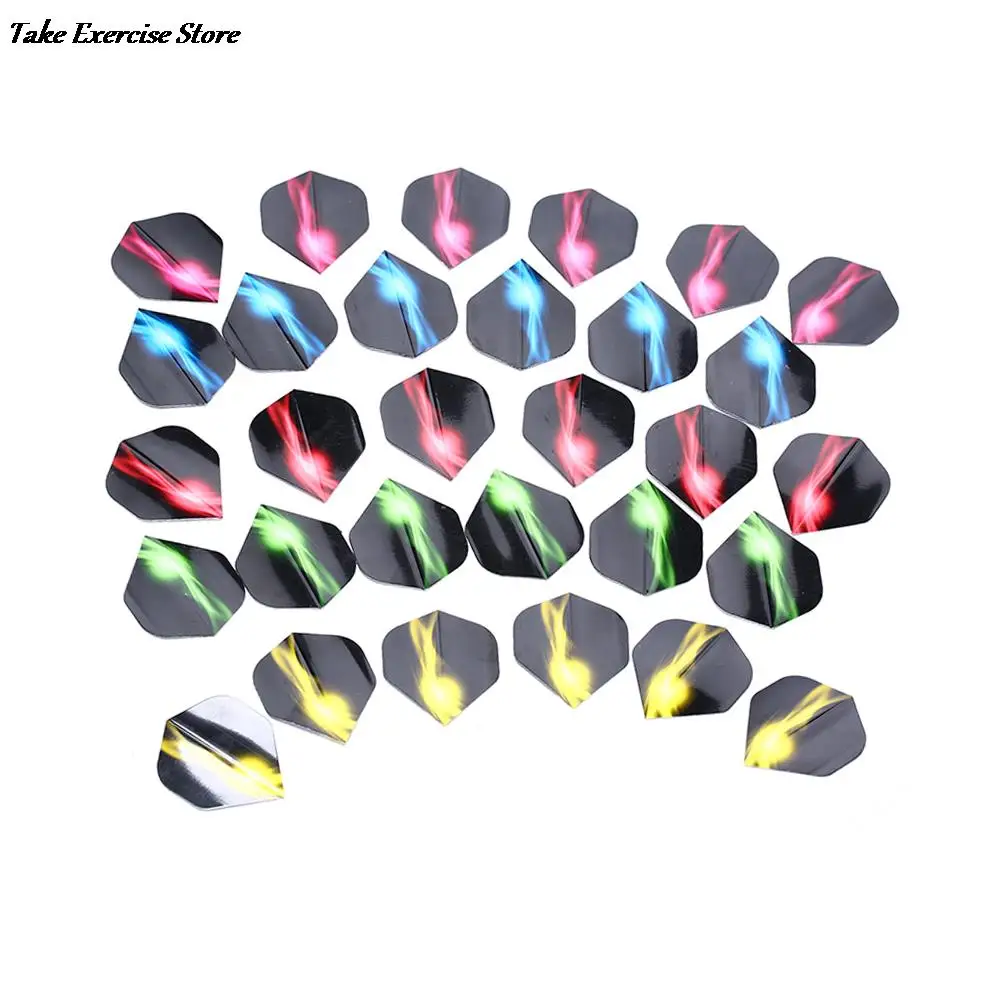 

6/15/30Pcs/lot Darts Flights Wing Mixed Style for Professional Darts Wing Tail Cool Outdoor Sports Darts Accessories Random send