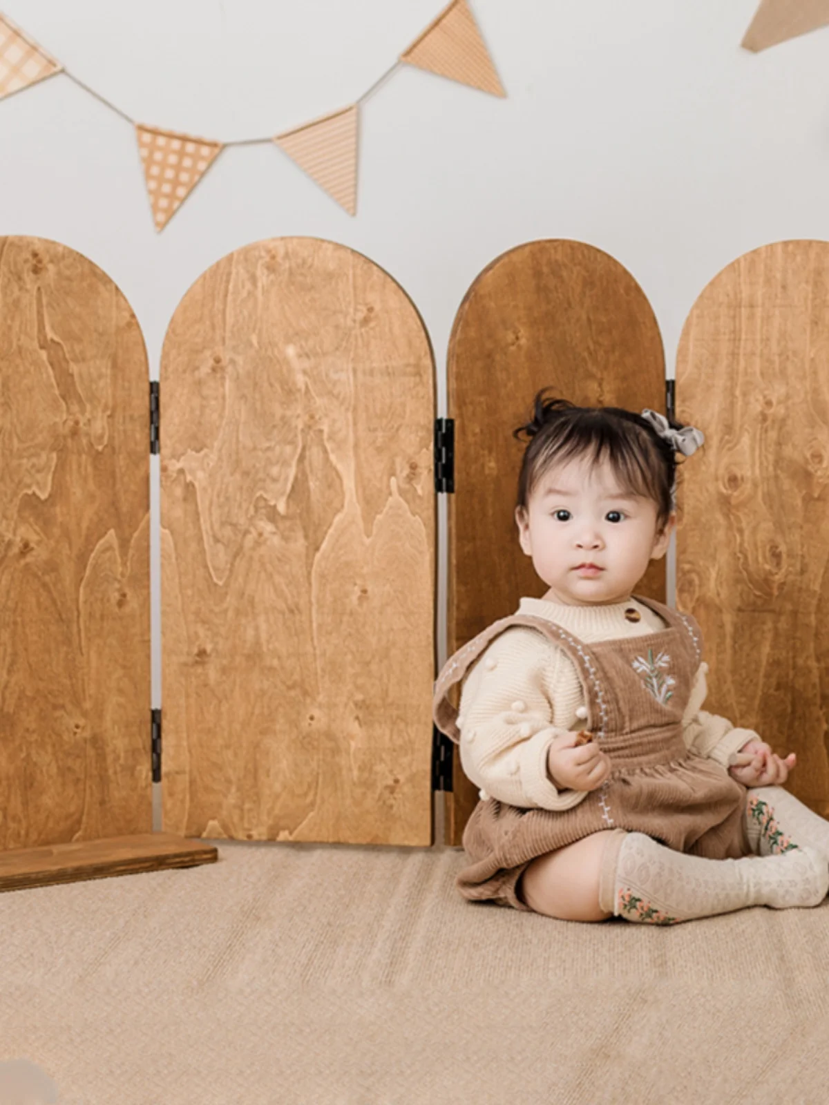 Childrens photograpy props wooden decorative screens oneyear photography props disfraz bebes bebê   신생아사진