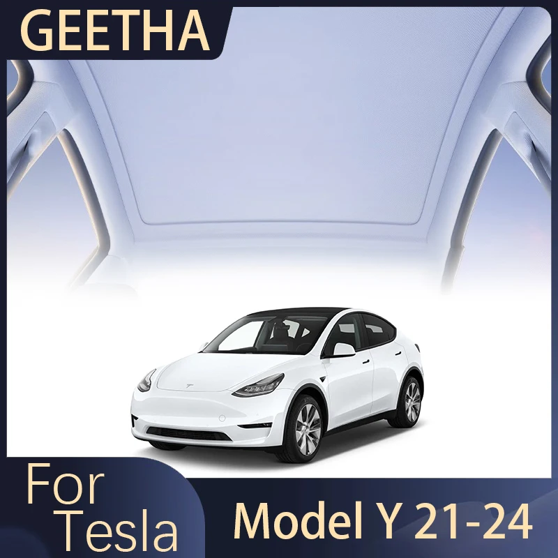 

Electric Sunshade Roof for Tesla Model Y Auto Open Sunshade
