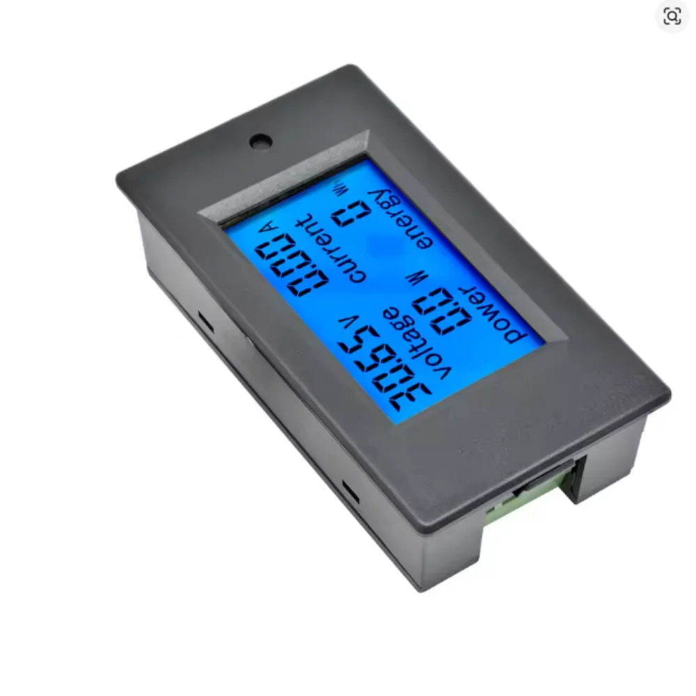 PZEM-031 20A Built-In Shunt (DC 8-100V) DC Digital Display Voltage Current Meter LCD Power Supply Voltage Display Power Meter