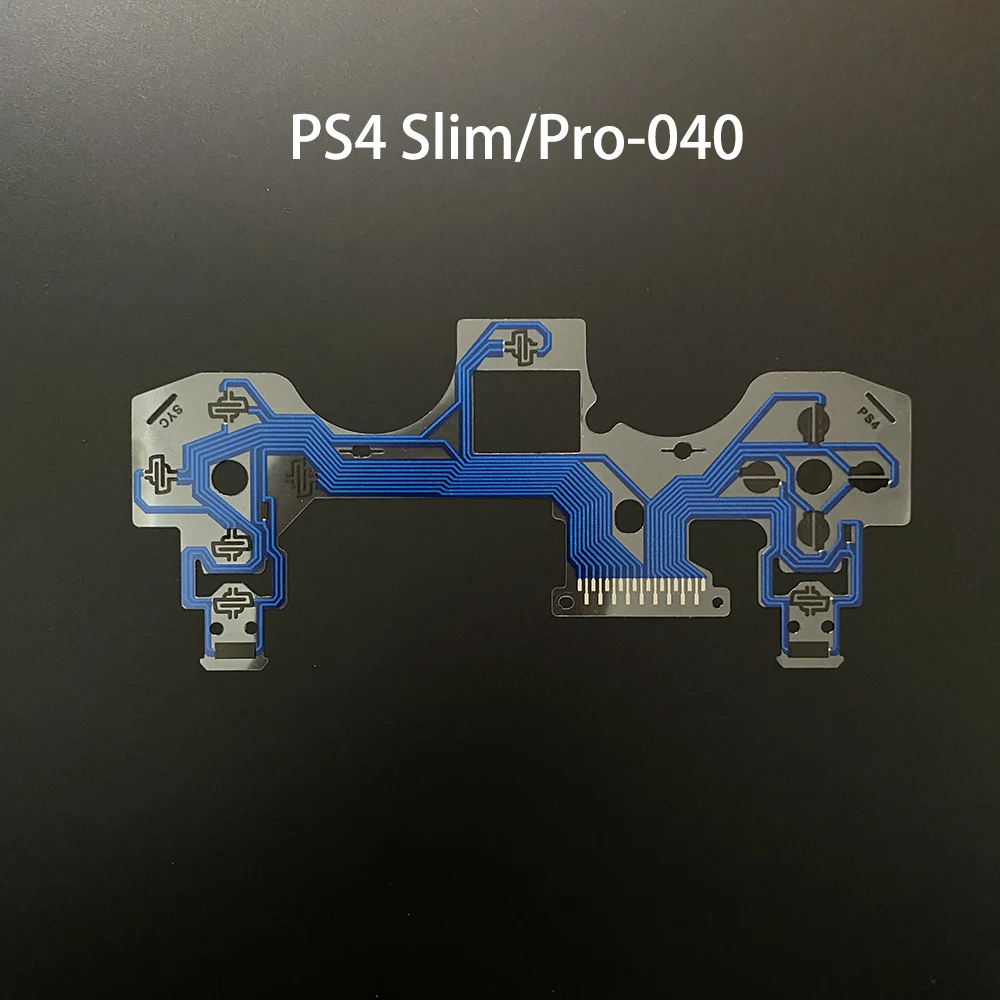 10Pcs for Ps4 Ps5 Repair Jdm 030 040 050 Controller Conductive Film Keypad Flex Cable Buttons Ribbon Circuit Board Drop Shipping