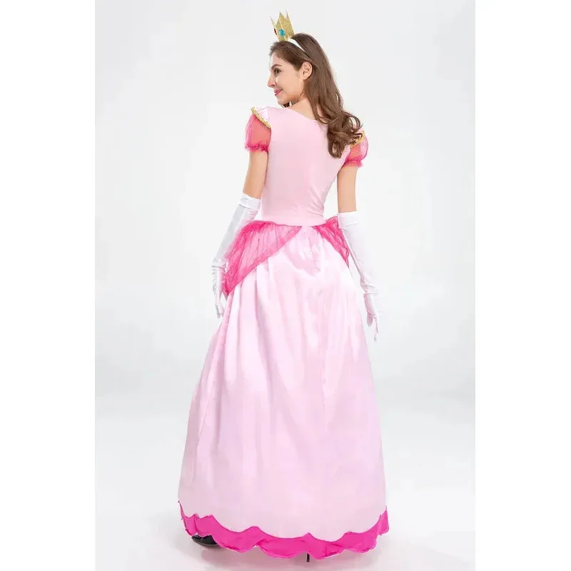 

Adult Cosplay Dress Adult Girl's Princess Costumes Women Cartoon Princess Performance Dress Halloween Carnival Party Stage DFR5Y