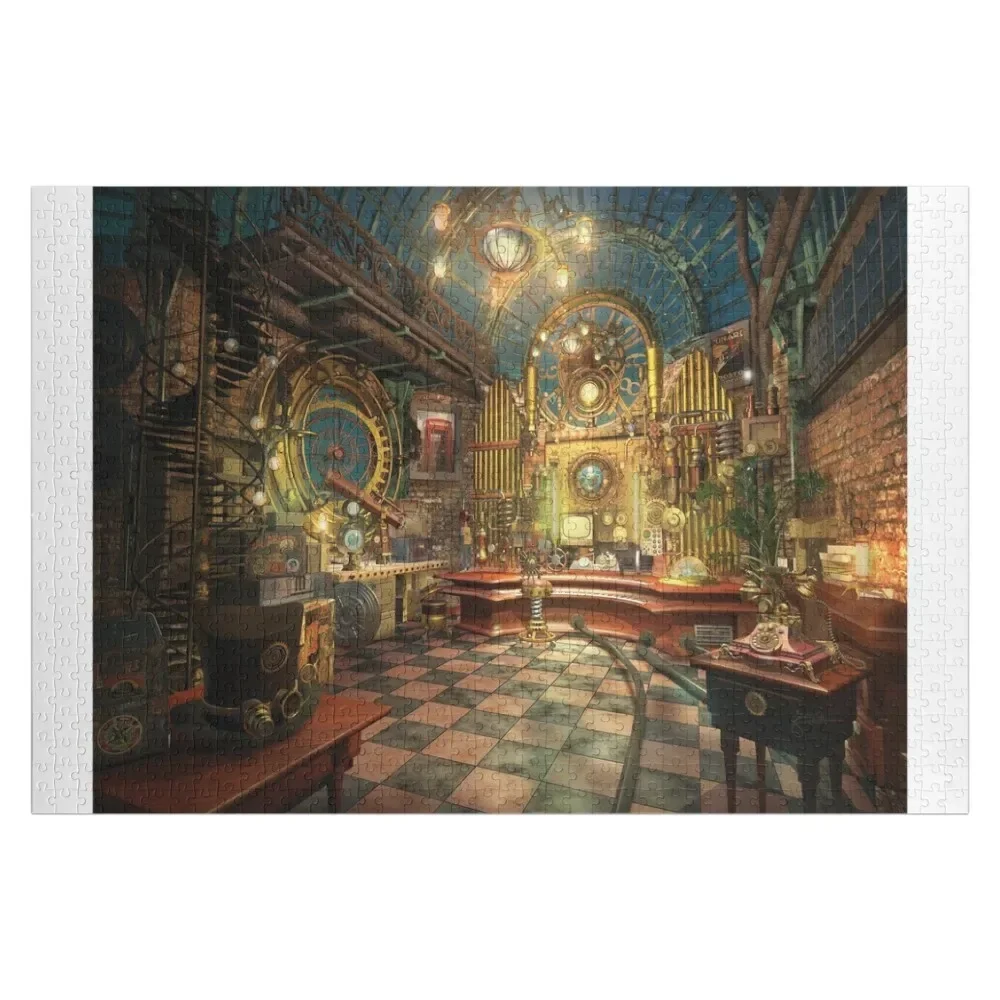 

Surreal Steampunk Music Room from Fonebook Jigsaw Puzzle Personalized Toy Woodens For Adults Iq Puzzle