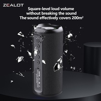 2025 Hot Selling Wireless Speaker,ZEALOT S46 10W Wireless Speakers,HiFi Sound Quality, RGB Light, Dual Pairing, 1800mAh Battery.