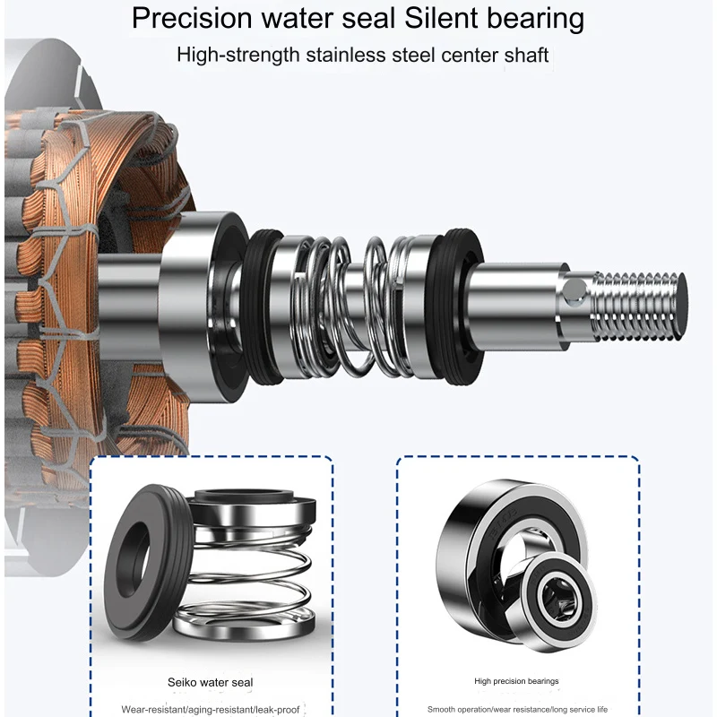 Rvs Dompelpomp Afvalpomp met 5/10 Meter Lift voor Riolering Drainage Waterpomp voor Landbouw Tuin Gebruik