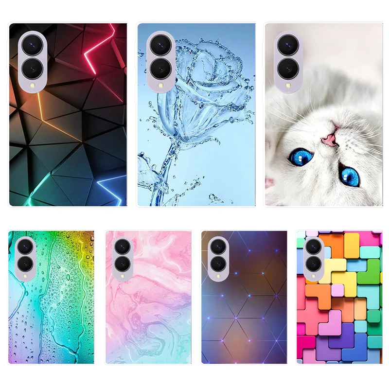 For Samsung Galaxy Z Fold 8 Case Z Fold Wide Hard PC Luxury Folding Shockproof Protection Funda For Samsung Z Fold8 Back Cover