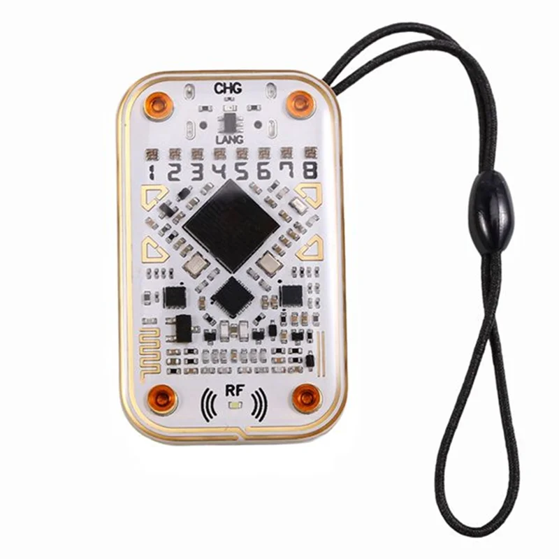 SQPP-Chameleon Ultra RFID Smart Chip Readerr + 4XCUID 3XUID Schlüsselbund Smart Card Emulator 125K 13,56M IC ID Karte Dekodieren NFC Lesen Wr